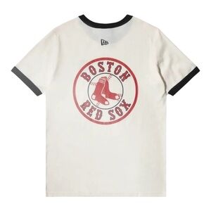 NEW Eric Emanuel EE Ringer Boston Red Sox MLB T-Shirt  Adult Size Small SS21 OG